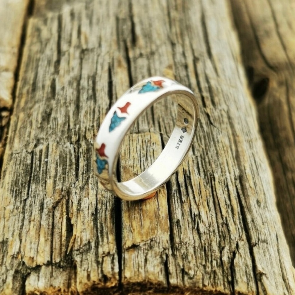 Sterling Native Arrowhead Ring